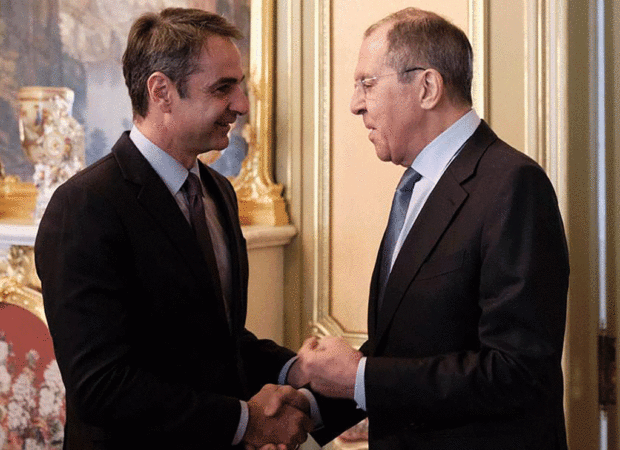 Λαβρόφ  Μητσοτάκης