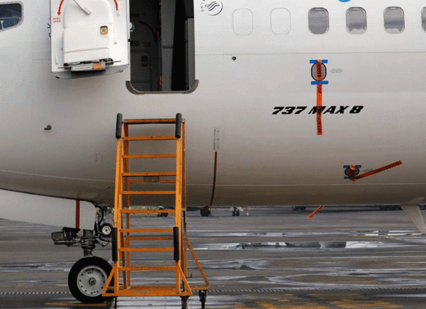 Η Boeing καθήλωσε όλα τα αεροσκάφη της 737 Μax 8 και 9