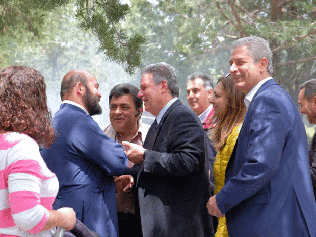 Περιοδεία του Υποψήφιου Περιφερειάρχη  κ Μανώλη Γλυνού στη Νότια Ρόδο