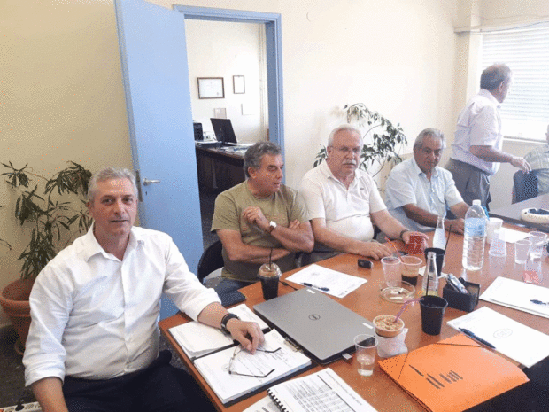 Επίσκεψη του Δ. Γάκη στην Ένωση Αγροτικών Συνεταιρισμών Δωδεκανήσου