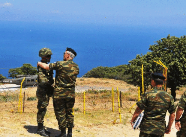 Επίσκεψη του Αρχηγού ΓΕΣ σε Κω, Αστυπάλαια και Νίσυρο