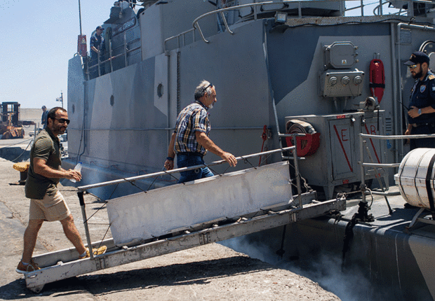 Δύο δρομολόγια από Ρόδο προς Καστελλόριζο πραγματοποίησε η Πυραυλάκατοςτου ΠΝ