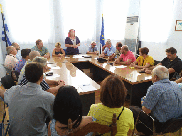 Ορκίστηκε σήμερα σε μια σεμνή τελετή η νέα Δημοτική Αρχή του Δήμου Τήλου.