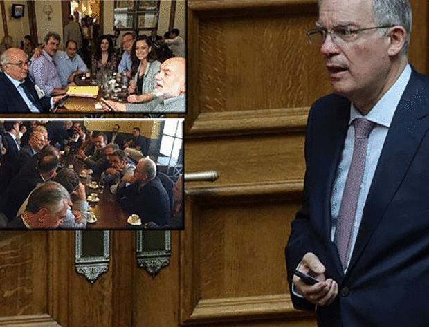 Τασούλας: Τσιγάρο τέλος στη Βουλή – Απειλεί το καφενείο με ανάκληση άδειας