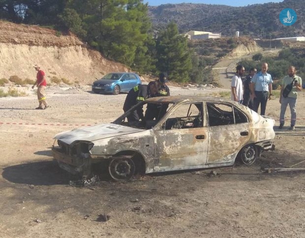 Καμένο αυτοκίνητο