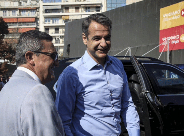 Στην 84η ΔΕΘ έφτασε ο Κυριάκος Μητσοτάκης