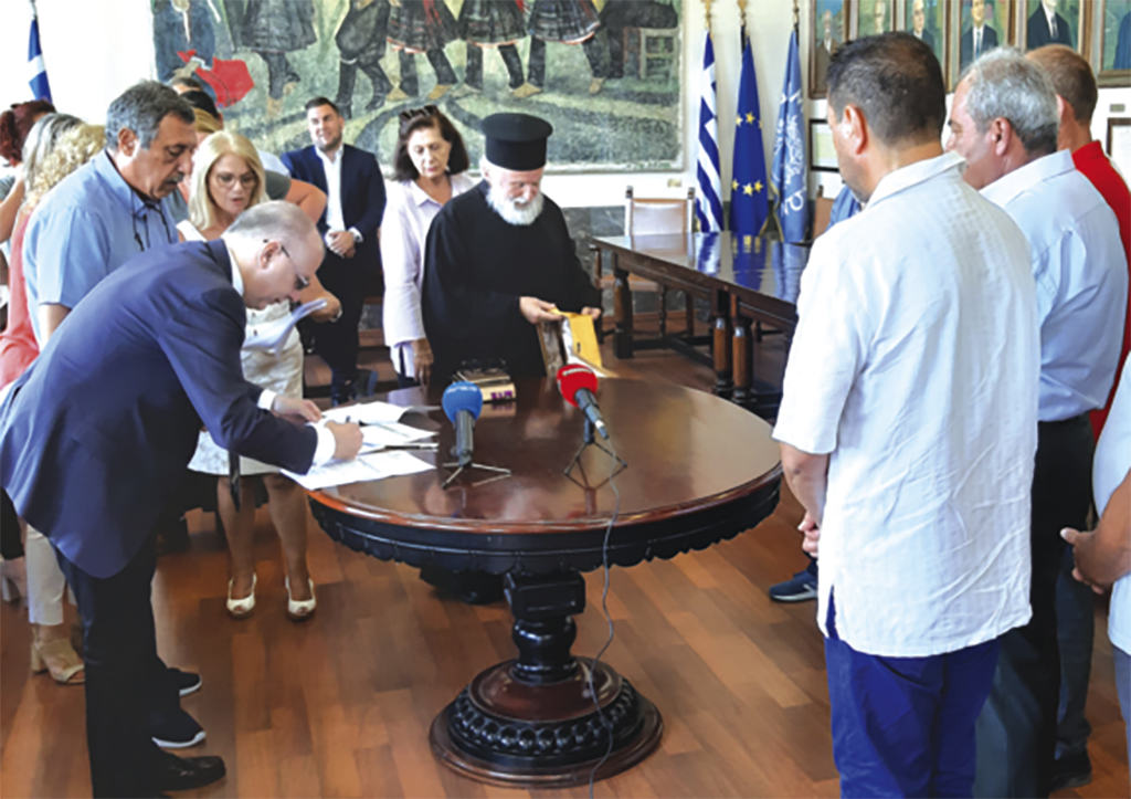 ορκωμοσια συμβουλων