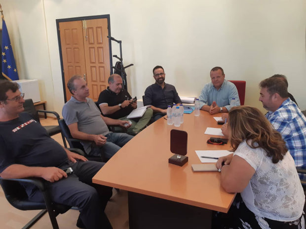 Συναντήσεις εργασίας του κ. Χρήστου Ευστρατίου σε Δημοτικές Ενότητες της Ρόδου για Θέματα Καθαρισμού Ρεμάτων