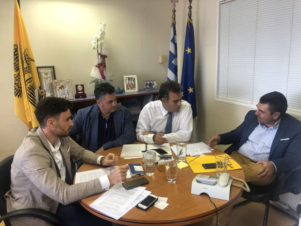 Συνάντηση του Μάνου Κόνσολα με τον Σύλλογο Αρχιτεκτόνων Δωδεκανήσου
