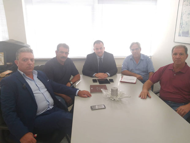 Επίσκεψη του Ιωάννη Παππά στον ΑΗΣ Σορωνής της ΔΕΗ