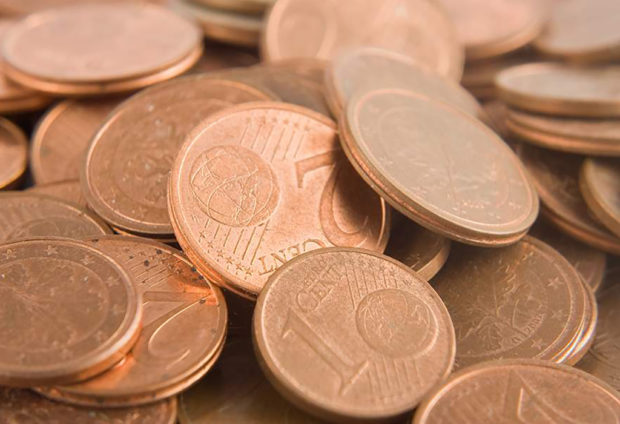 Προς απόσυρση τα νομίσματα του 1 και 2 λεπτών του ευρώ