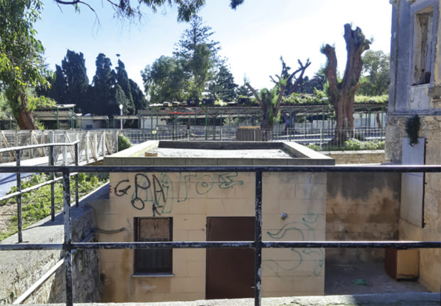 Εργα στη λαϊκή αγορά του Αγίου Δημητρίου