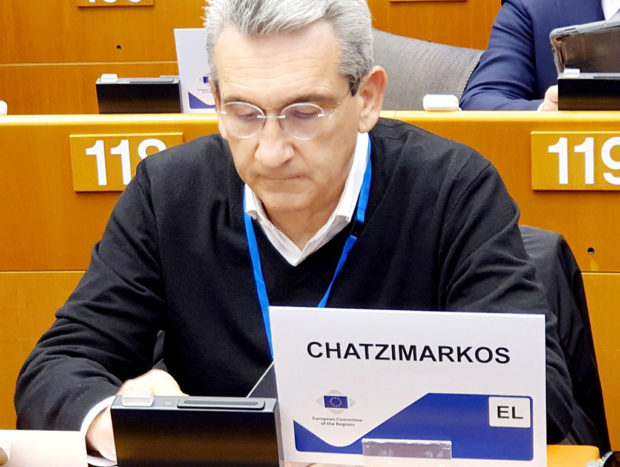 Στις Βρυξέλλες ο Περιφερειάρχης Γ. Χατζημάρκος, για τις εργασίες της Ευρωπαϊκής Επιτροπής των Περιφερειών