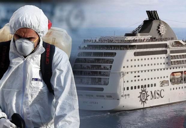 Σε καραντίνα το κρουαζιερόπλοιο  MSC Opera που βρισκόταν στην Ρόδο!