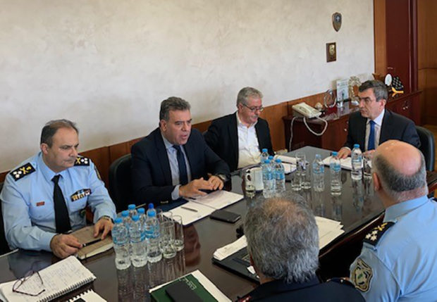 Συνάντηση εργασίας Υουργείων Τουρισμού και Προστασίας του Πολίτη για την προετοιμασία της χώρας ενόψει της νέας τουριστικής περιόδου