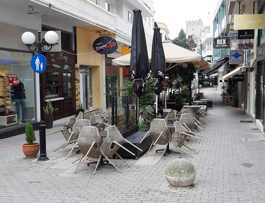 κορωνοιος κλειστα καταστηματα