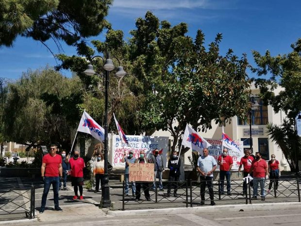 Στις συγκεντρώσεις για την εργατική Πρωτομαγιά το Σωματείο Ιδιωτικών Υπαλλήλων Ρόδου
