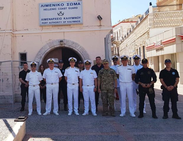 Επίσκεψη Αρχηγού Λιμενικού Σώματος–Ελληνικής Ακτοφυλακής στις Λιμενικές Αρχές Λέρου – Καλύμνου και Κω