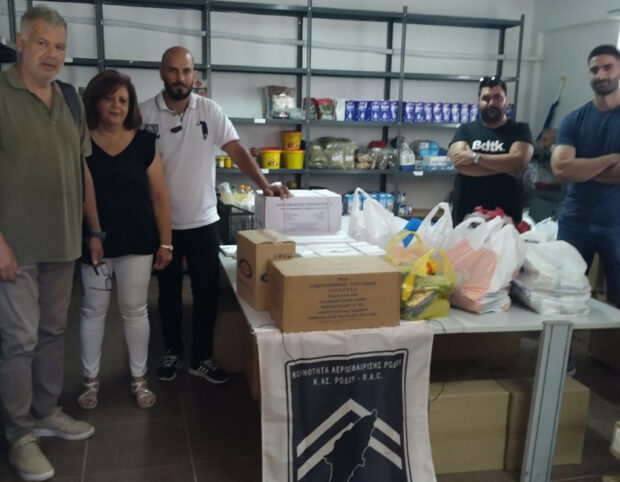 Προσφορές από επιχειρήσεις και συλλόγους για τις ανάγκες του προγράμματος παροχής συσσιτίου