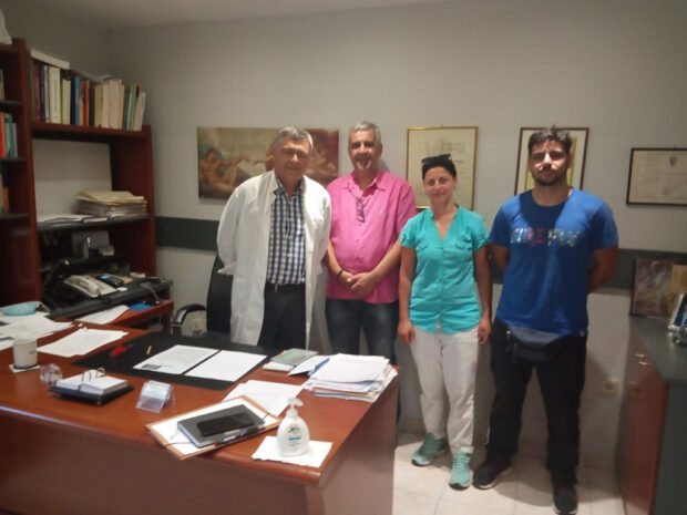 Συνάντηση Επιτροπής Αγώνα Εργαζομένων σε ξενοδοχεία και επισιτισμό με τον κ. Δ. Κρητικό