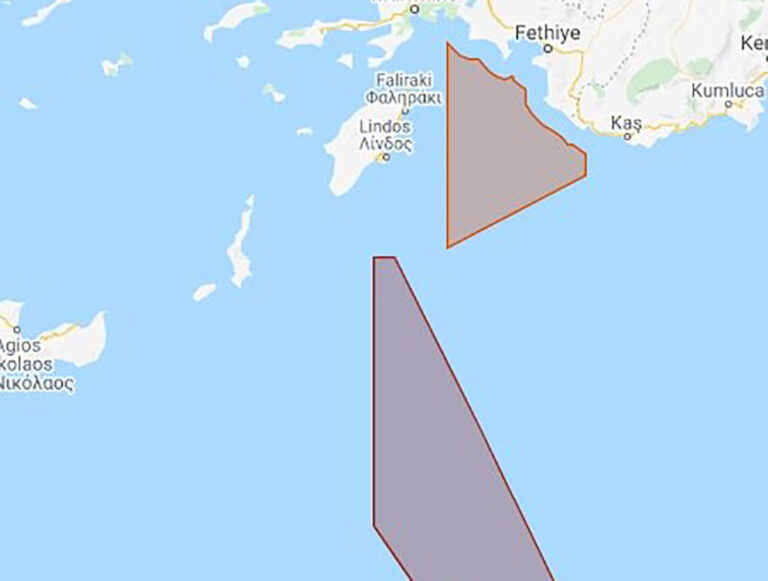 Νέα τουρκική NAVTEX για το Oruc Reis, νότια της Ρόδου και νοτιοανατολικά της Καρπάθου