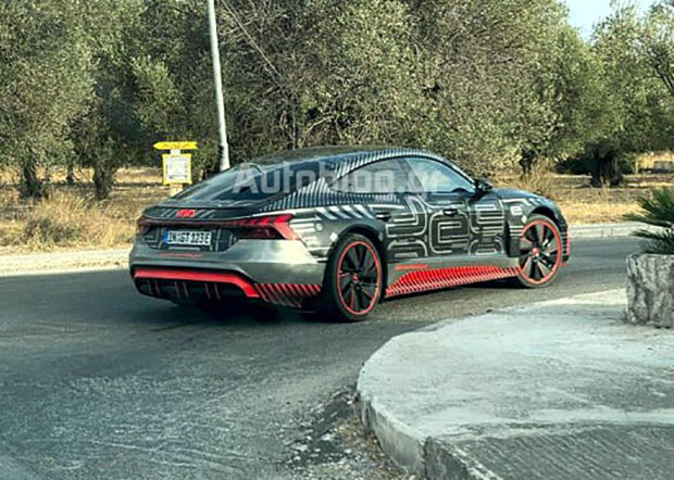 Η Audi δοκιμάζει το E-Tron GT στη Ρόδο