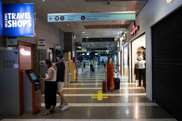 2019-nCoV; COVID-19; Greece; Makedonia Airport; SKG; Thessaloniki; airport; coronavirus; outbreak; pandemic; tourism; transportation; Αεροδρόμιο Μακεδονία; Διεθνής Κρατικός Αερολιμένας Θεσσ; Ελλάδα;