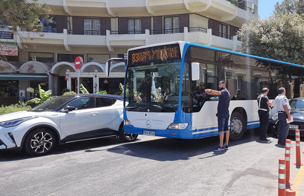 λεωφορειο μποτιλιαρισμα