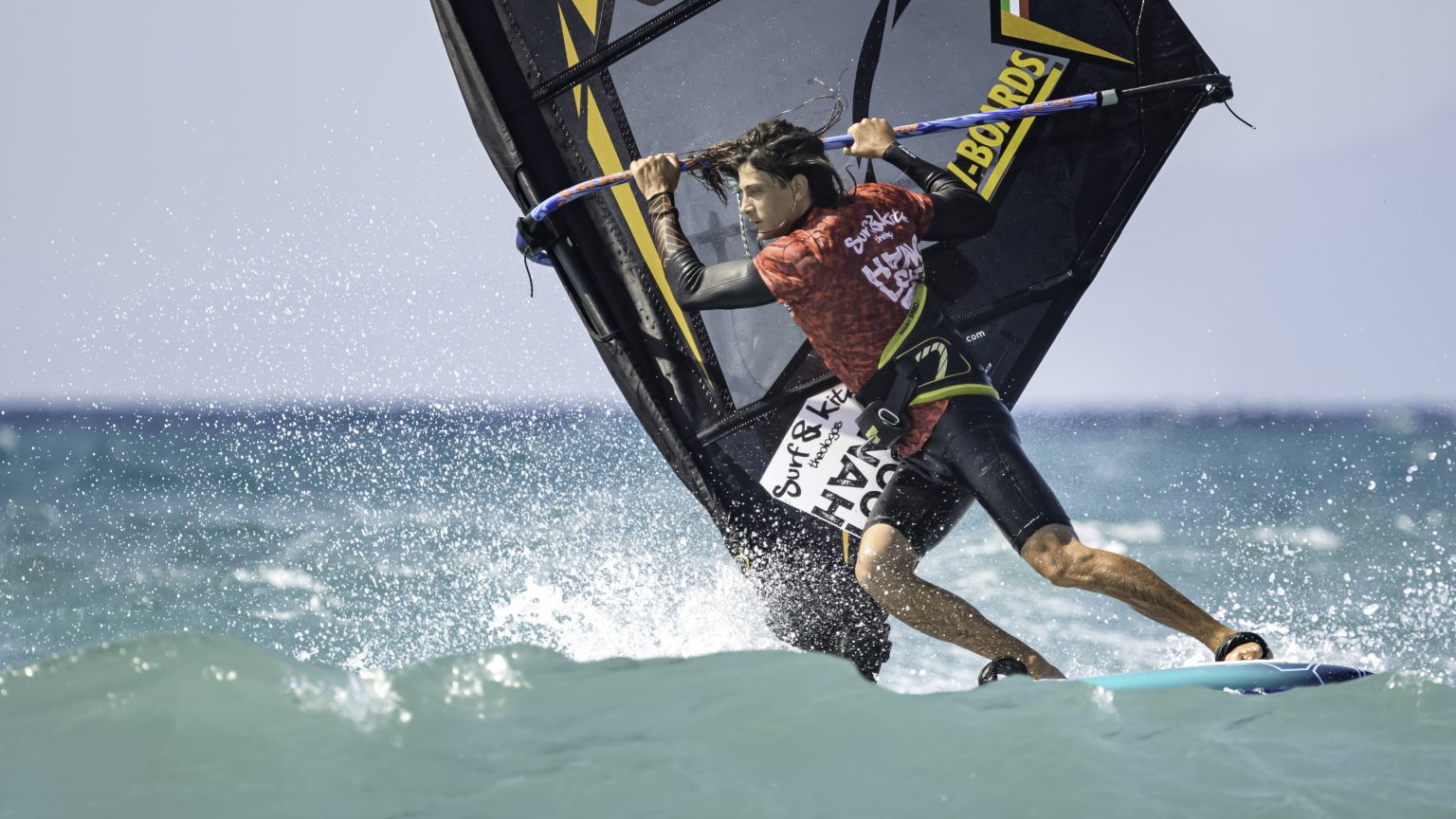 windsurfing