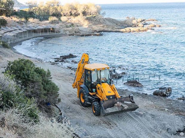 παραλια κατεδάφιση αυθαίρετα