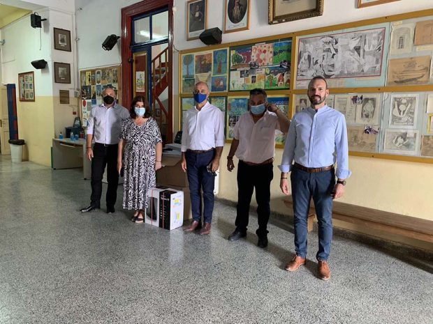 Ευχαριστήρια επιστολή του Δημάρχου Λέρου για τη δωρεά η/υ σε όλα τα δημοτικά σχολεία του νησιού