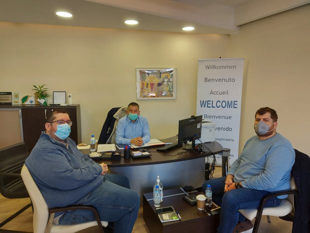 Συνάντηση εργασίας του εντεταλμένου σύμβουλου Τουρισμού Θ. Βυρίνη με το Σπίτι της Ευρώπης στη Ρόδο