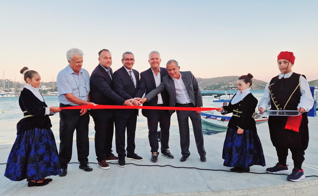 εγκαίνια λιμανι Λειψοί