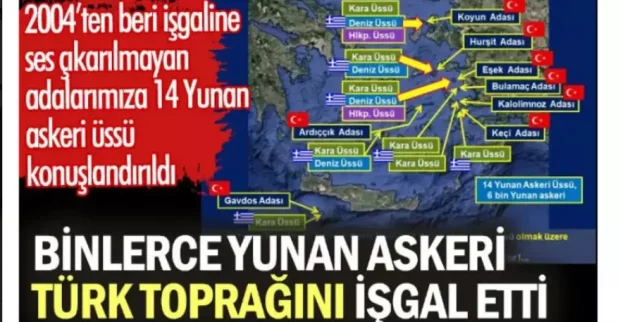 Πρώην γραμματέας τουρκικού υπουργείου Άμυνας κατηγορεί την Ελλάδα πως κατέλαβε τουρκικά νησιά