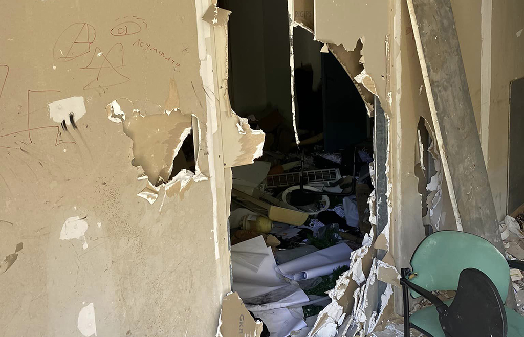 καταστροφές παλ.νοσοκομείο