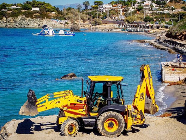 παραλια κατεδάφιση αυθαίρετα