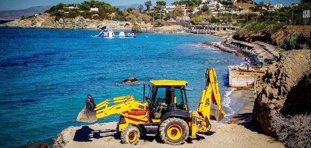 παραλια κατεδάφιση αυθαίρετα