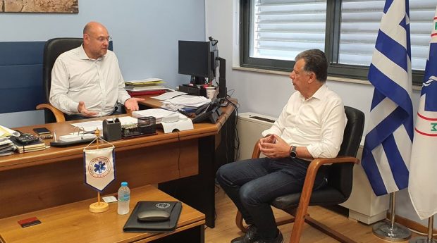 Νικηταράς Θ Παπαευσταθίου Νικόλαος Πρόεδρος ΕΚΑΒ