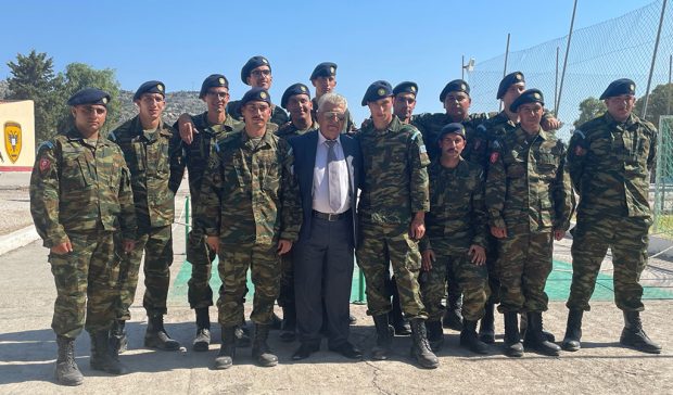 Στην τελετή ορκωμοσίας των νεοσύλλεκτων παρευρέθη ο Κάλλιστος Διακογεωργίου