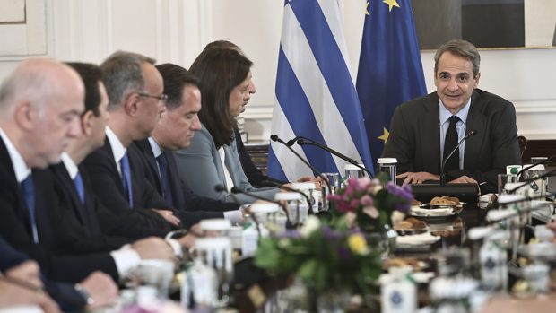 ΥΠΟΥΡΓΙΚΟ ΣΥΜΒΟΥΛΙΟ ΥΠΟ ΤΟΝ ΠΡΩΘΥΠΟΥΡΓΟ ΚΥΡΙΑΚΟ ΜΗΤΣΟΤΑΚΗ<br><br>