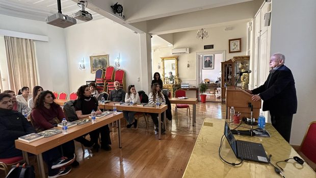 Σχολή Ξεναγών Ρόδου στο Ίδρυμα Σταματίου
