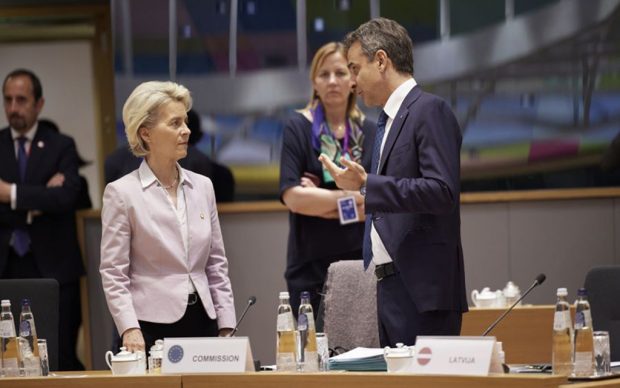 ντερ Λάιεν Μητσοτάκης