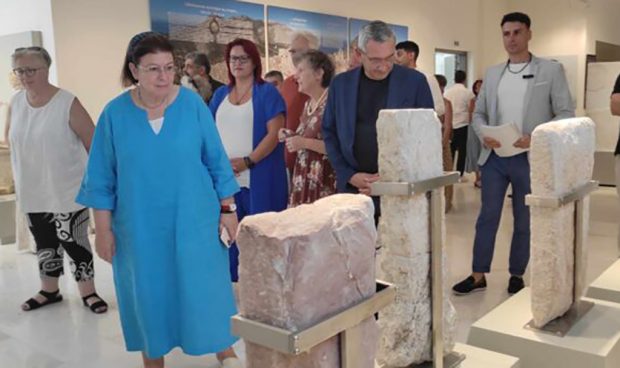 Μενδώνη αρχαιολογικό μουσείο Τήλου