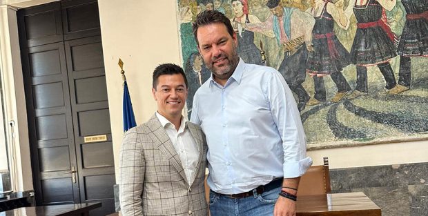 Συνάντηση του δημάρχου Ρόδου με τον δήμαρχο της Μαρμαρίδας