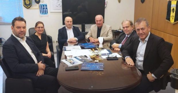 Στο τραπέζι του Υπουργού Γιάννη Βρούτση όλες οι αθλητικές υποδομές της Ρόδου – Συνάντηση με τον Δήμαρχο Ρόδου Αλέξανδρο Κολιάδη