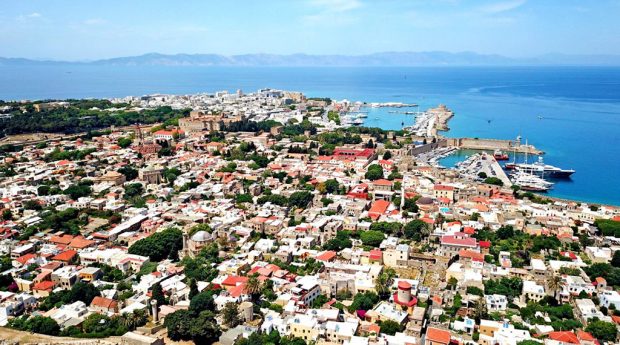 ΡΟΔΟΣ ΠΑΛΙΑ ΠΟΛΗ ΜΕΣΑΙΩΝΙΚΗ