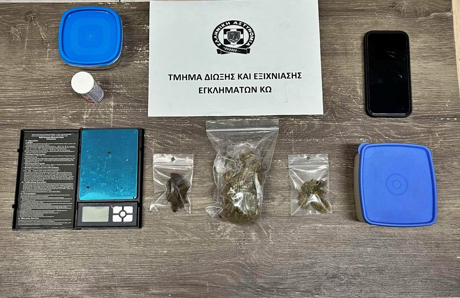 ΣΥΛΛΗΨΗ ΝΑΡΚΩΤΙΚΑ ΚΩΣ Φ