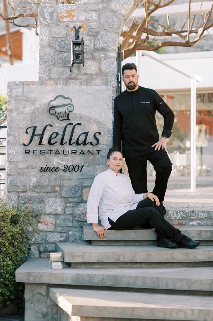 Το εστιατόριο Hellas στη Ρόδο