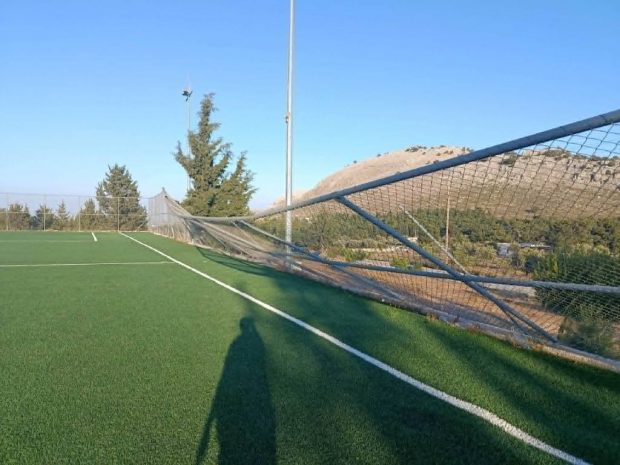 Ρημαδιό το 9Χ9 και το 5Χ5 στη Λειβάδα Αρχαγγέλου