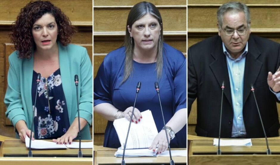 Άγριο επεισόδιο Κομνηνάκα με Κωνσταντοπούλου: "Καλά είσαι τόσο ξεφτιλισμενη;" - "Μη με βρίζεις συγκρατήσου" - Ο Λαμπρούλης διέκοψε τη συνεδρίαση και αποχώρησε από την έδρα του